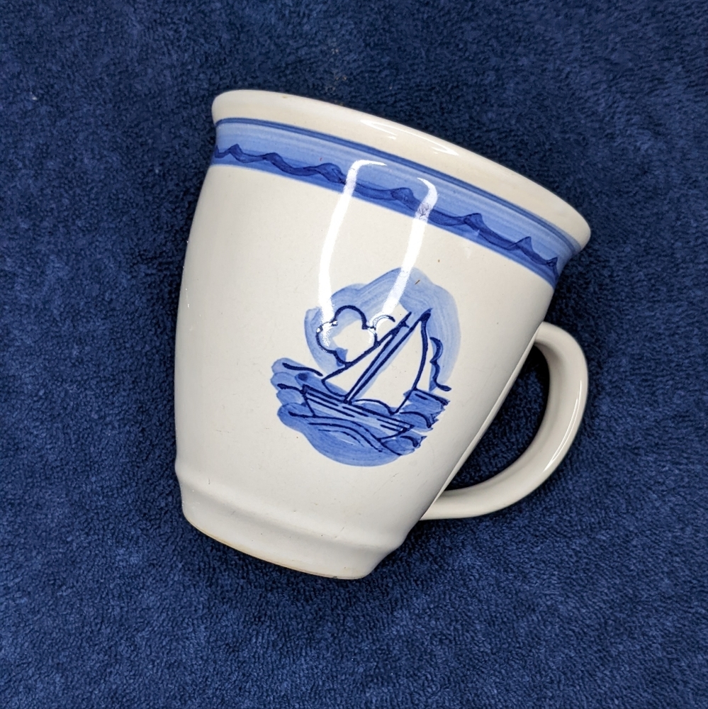 Folkcraft Stoneware sailway discontinued set